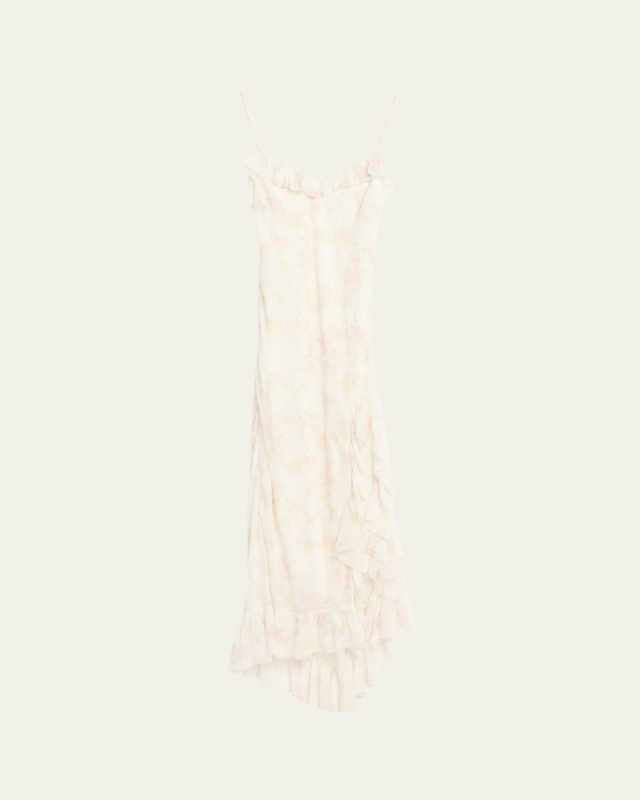 Selliot Ruffle-Trim Maxi Dress